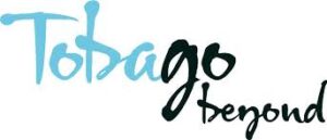 Logo with the words "Tobago beyond" in blue and black handwritten-style font on a white background, evoking the artisanal spirit of hand-crafted chocolate. | Trinitario